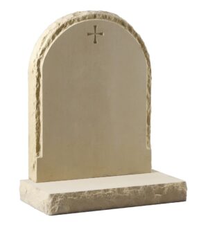 wg180 natural pitched edge yellow sandstone churchyard memorial