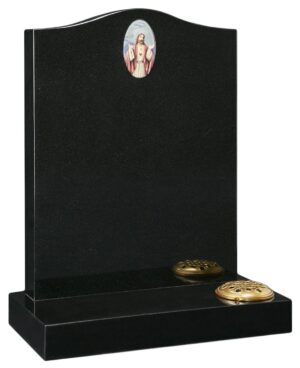 wg39 cemetery memorial with hand painted resin ornament